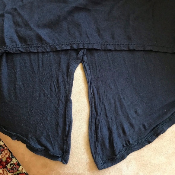 Lucky Brand Top High-Low Embroidered Slit *Read - Picture 5 of 7